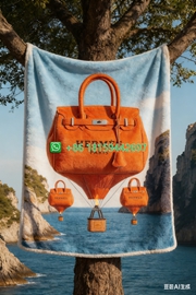 Hermes Throw Blankets